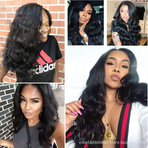 Wholesale factory price Body Wave lace closure for Black Women 4x4 Lace Closure Human Hair double drawn 4x4 Swiss Lace Closure